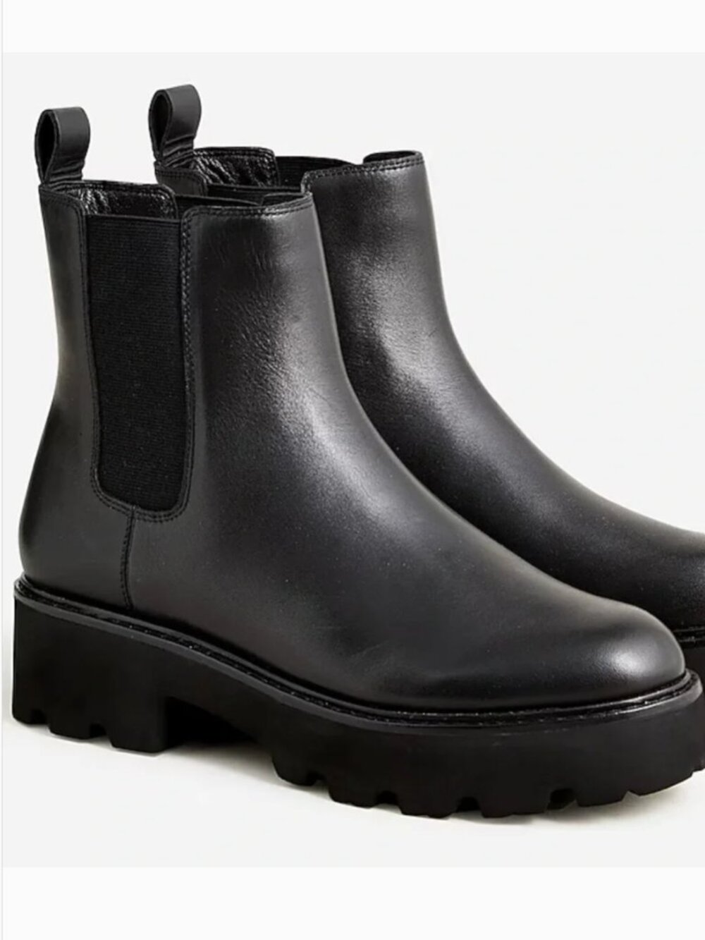 J.Crew Lug-Sole Chelsea Boots